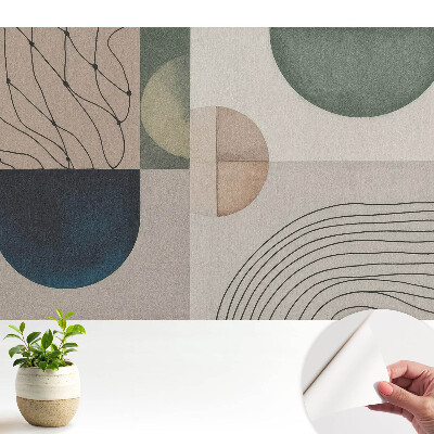 Fototapeta do salonu Nowoczesna abstrakcja geometryczna