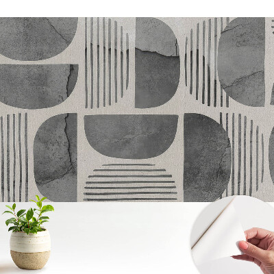 Fototapeta z nadrukiem samoprzylepna Geometryczne wzory minimalistyczne formy