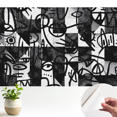 Fototapeta samoprzylepna do salonu Abstrakcyjne linie i kształty