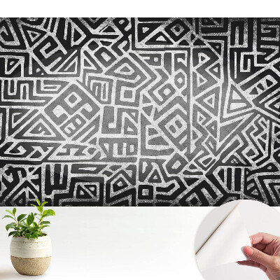 Tapeta fotograficzna samoprzylepna Abstrakcyjna geometryczna kompozycja z liniami