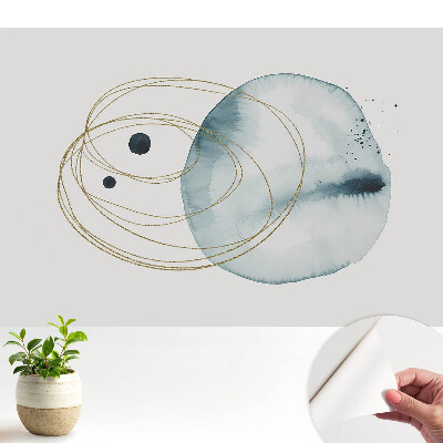 Fototapeta samoprzylepna do salonu Delikatna abstrakcja nowoczesność harmonia