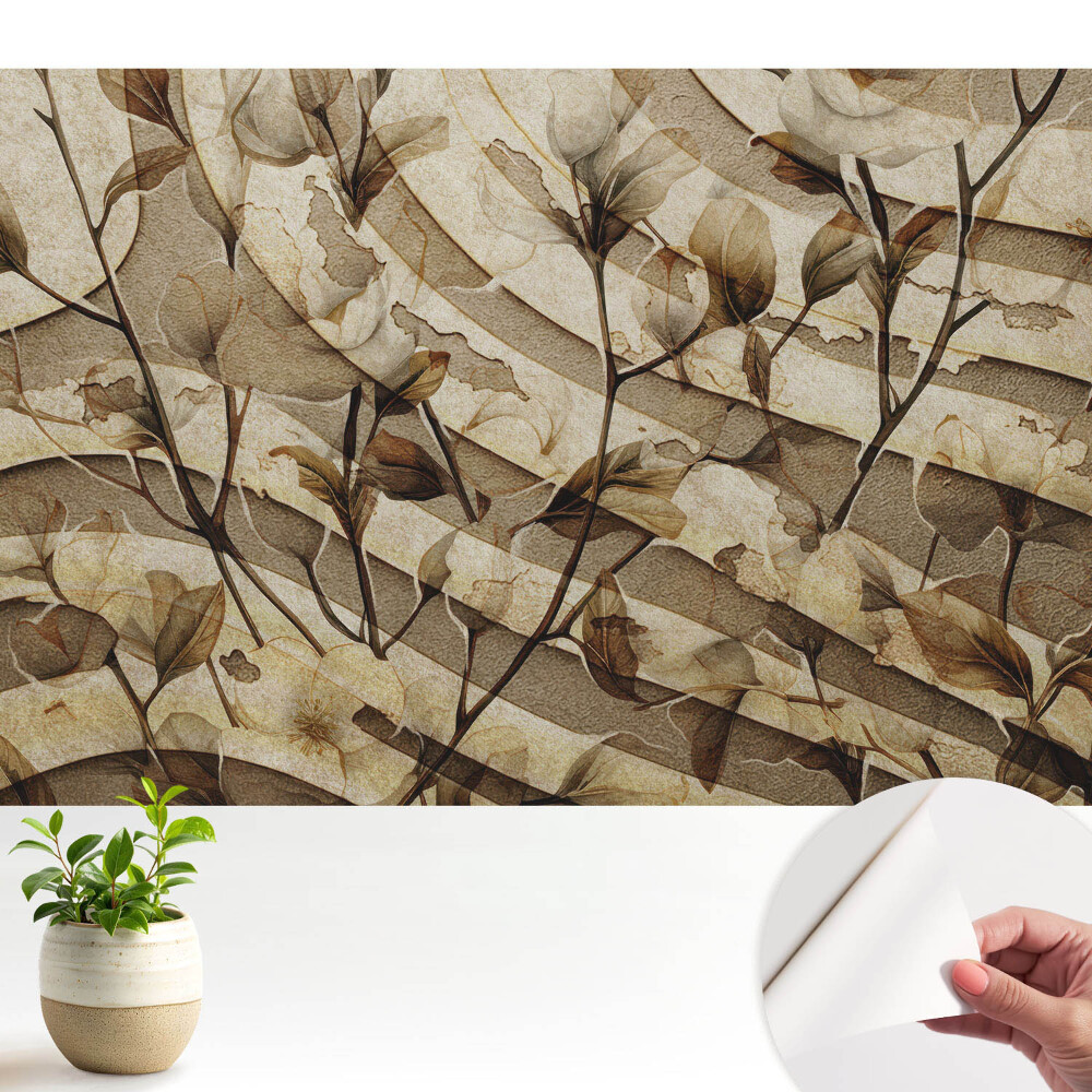 Fototapeta do salonu Roślinny motyw klasyczny elegancja