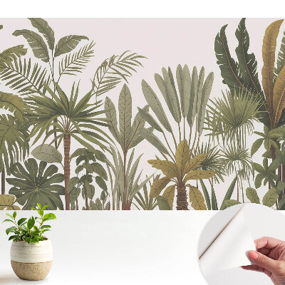 Fototapeta do salonu Tropikalna roślinność pełna harmonii