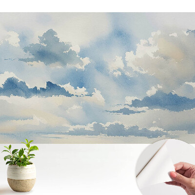 Fototapeta na wymiar do sypialni Malarska harmonia chmur