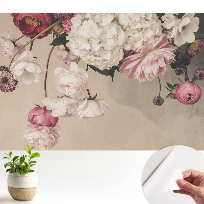 Fototapeta Delikatne kwiaty w romantycznej kompozycji