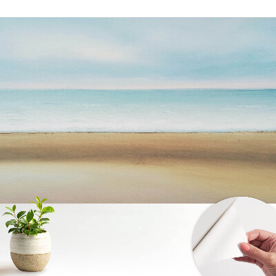 Fototapeta na wymiar do sypialni Spokojne morze odpoczynek relaks