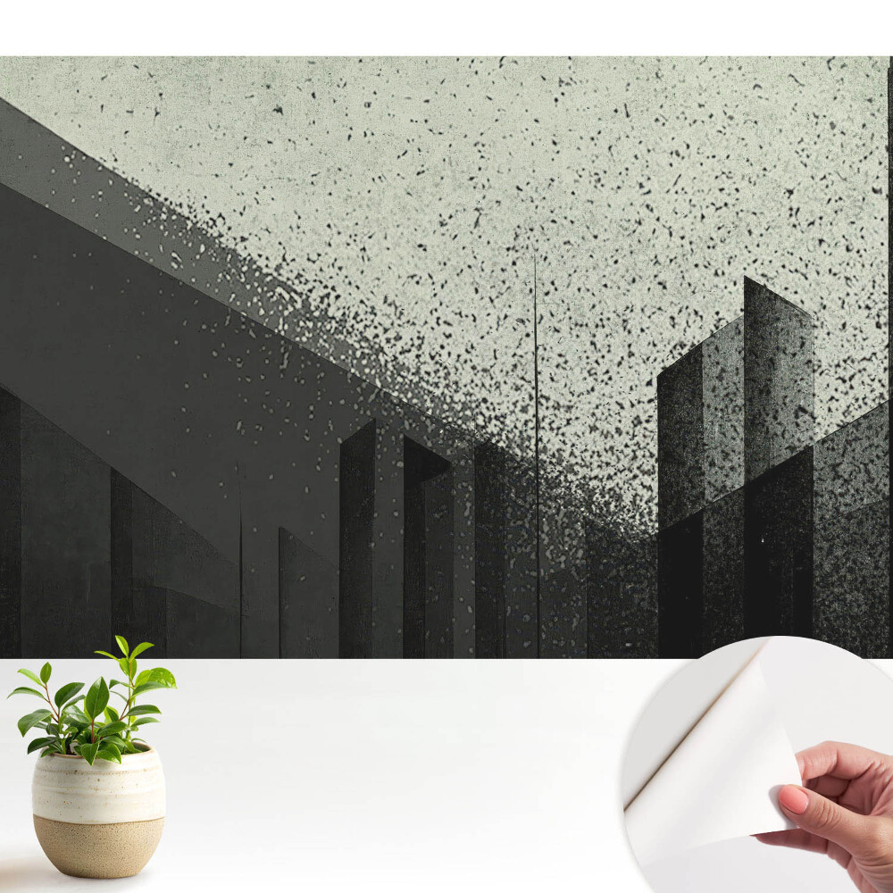 Fototapeta do salonu Nowoczesna abstrakcja miasta