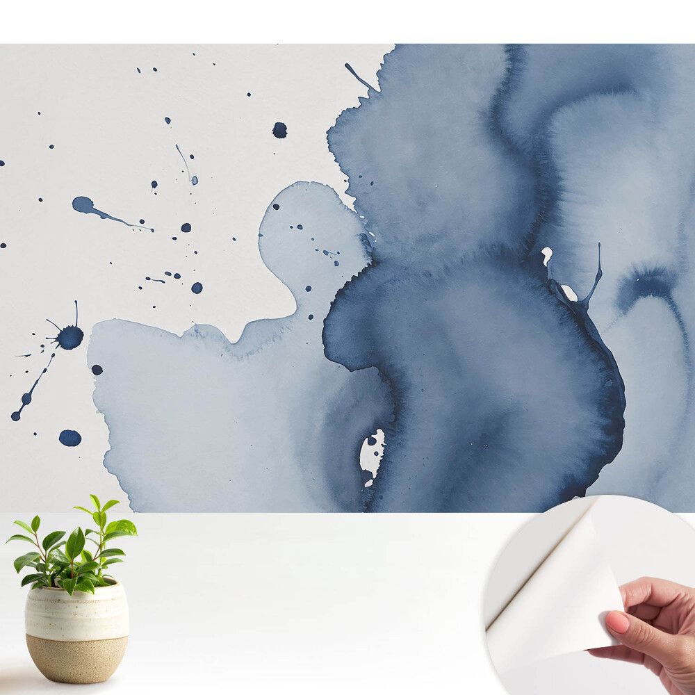 Tapeta fotograficzna samoprzylepna Malarska plama dynamiczny akcent