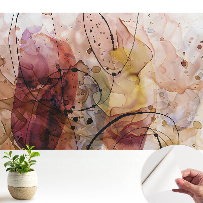 Fototapeta do salonu Kolorowa abstrakcja energia elegancja