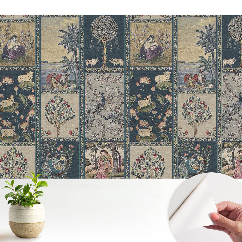 Fototapeta na wymiar do sypialni Klasyczny patchwork natury