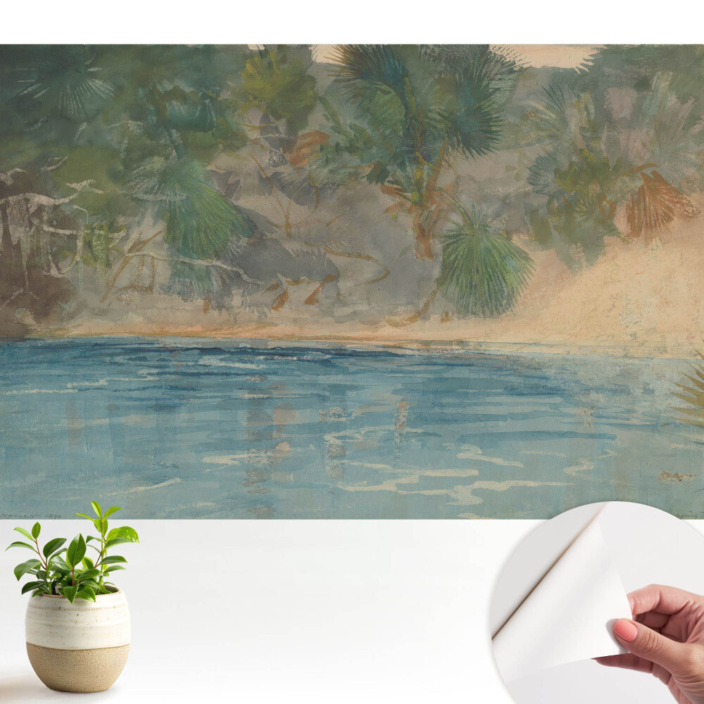 Fototapeta Egzotyczny krajobraz relaksująca atmosfera