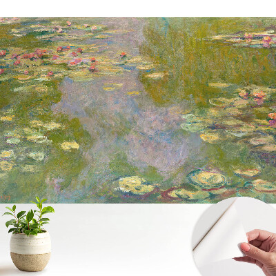 Fototapeta do salonu Romantyczna woda z liliami