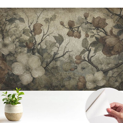 Fototapeta samoprzylepna do salonu Rustykalna kompozycja kwiatów