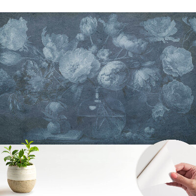 Nowoczesna fototapeta na wymiar Kwiaty w szklanym wazonie styl klasyczny