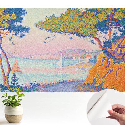 Fototapeta na wymiar do sypialni Pejzaż nadmorski impresjonizm energia