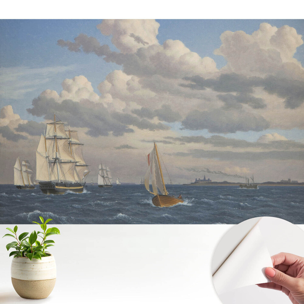 Tapeta fotograficzna samoprzylepna Żaglowce i morze