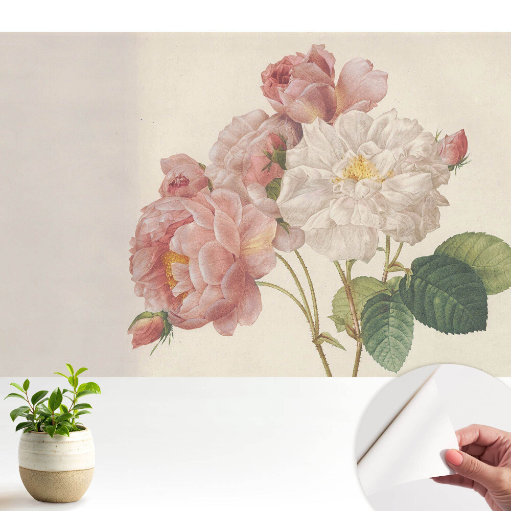 Fototapeta na wymiar do sypialni Klasyczny bukiet róż