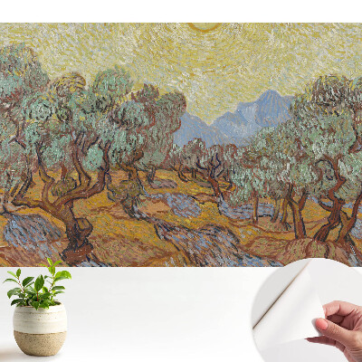 Tapeta fotograficzna samoprzylepna Energetyczny krajobraz pełen kolorowych detali