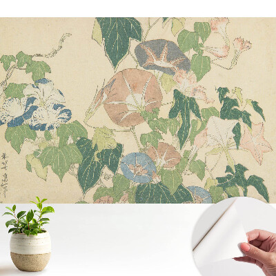 Tapeta fotograficzna samoprzylepna Kwitnące pnącza harmonia natury