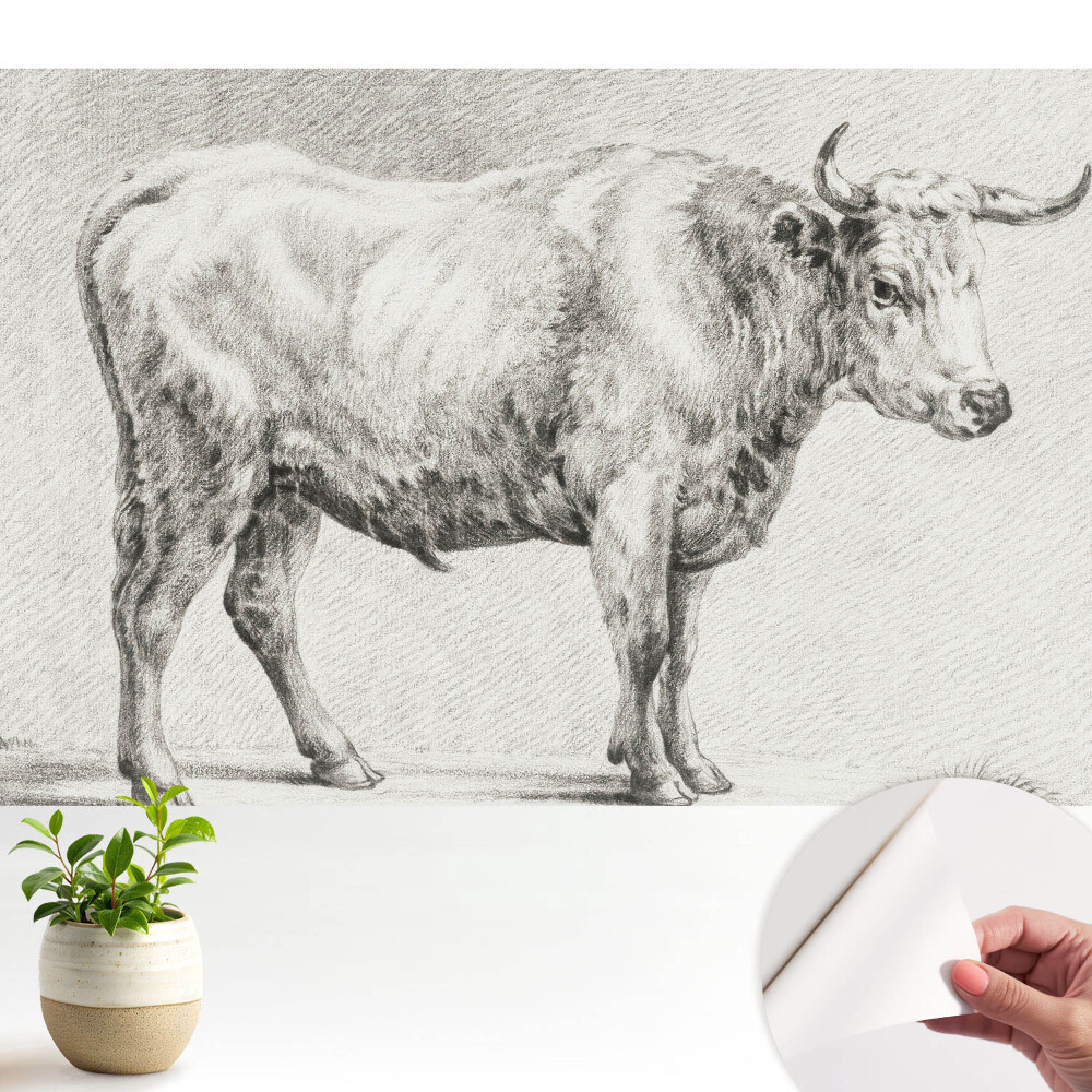 Tapeta fotograficzna samoprzylepna Klasyczna grafika zwierzęca