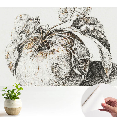 Tapeta fotograficzna samoprzylepna Jabłko w klasycznej kompozycji