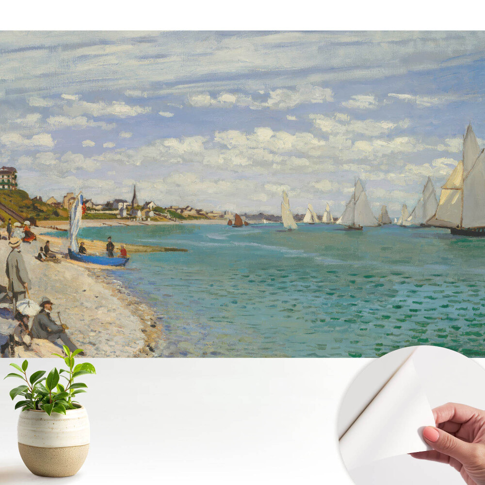 Fototapeta samoprzylepna do salonu Impresjonistyczny krajobraz morski plaża