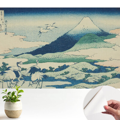 Tapeta fotograficzna samoprzylepna Klasyczny japoński krajobraz górski.