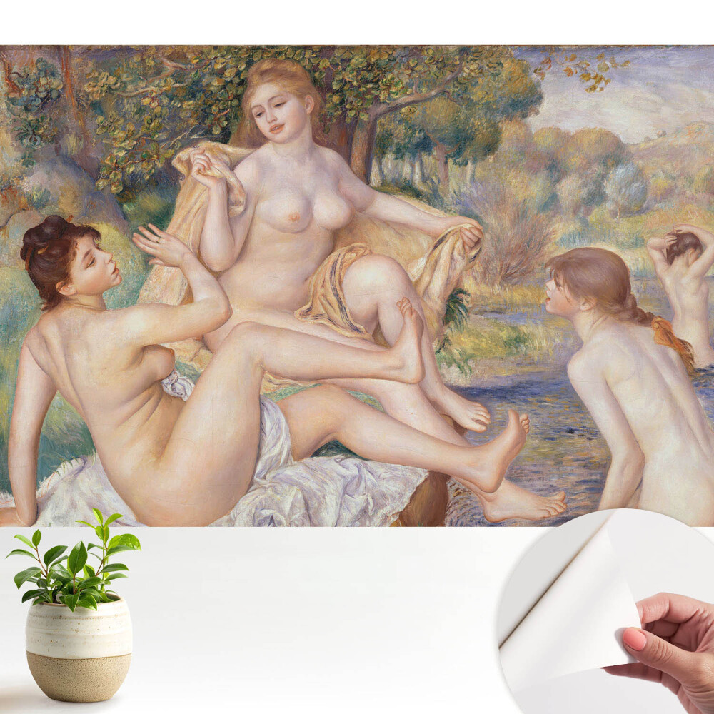 Fototapeta na wymiar do sypialni Scena nad wodą pełna kobiecości i spokoju