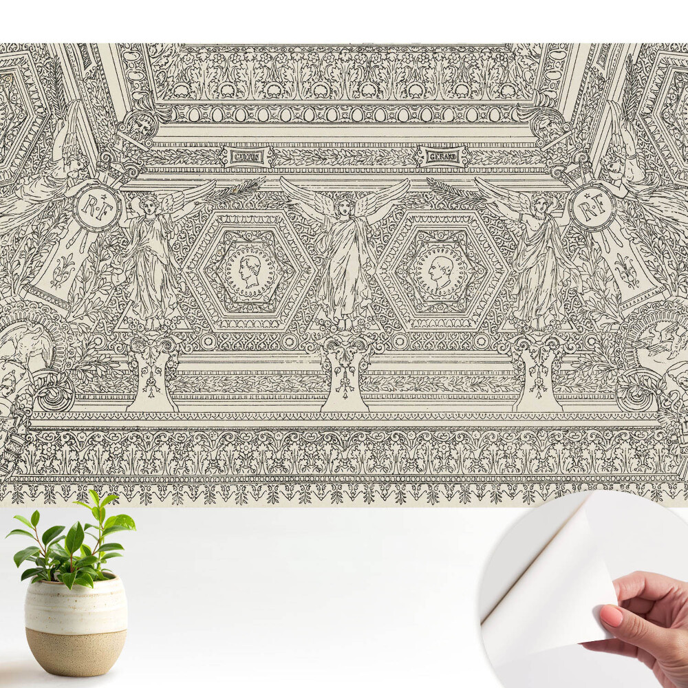 Nowoczesna fototapeta na wymiar Klasyczny ornament pełen detali