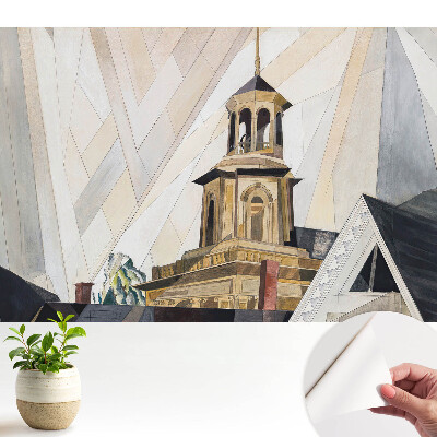 Tapeta fotograficzna samoprzylepna Abstrakcja wieży architektonicznej