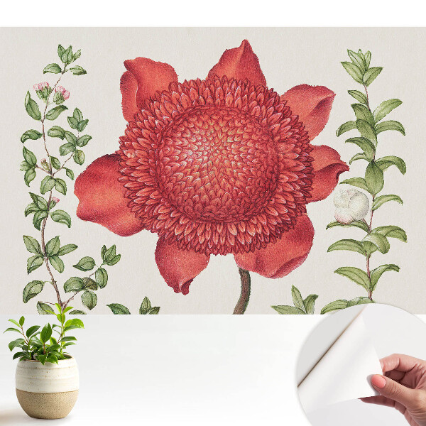 Fototapeta z nadrukiem samoprzylepna Klasyczna kompozycja kwiatowa natury