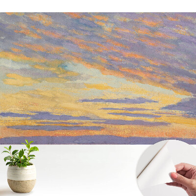 Tapeta fotograficzna samoprzylepna Pastelowe niebo harmonia barw impresjonizm