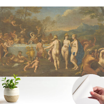 Fototapeta z nadrukiem samoprzylepna Mitologia antyczna postacie uczta harmonia