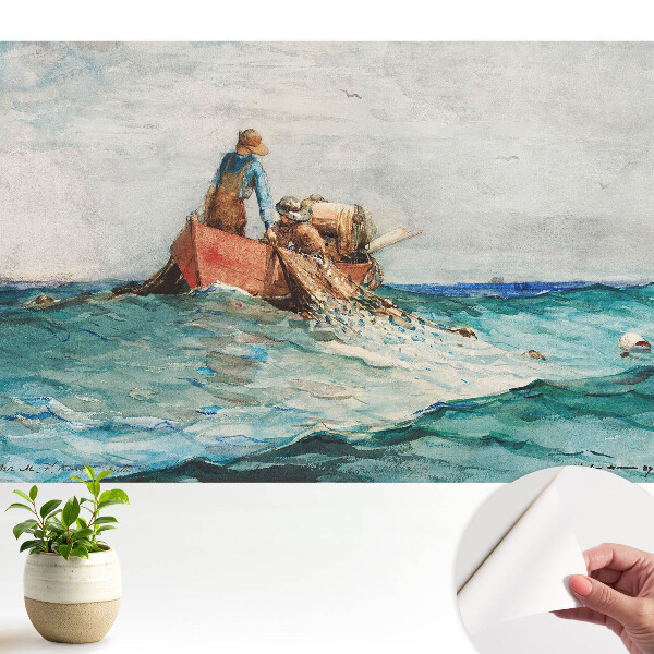 Fototapeta na wymiar do sypialni Rybacy na morzu