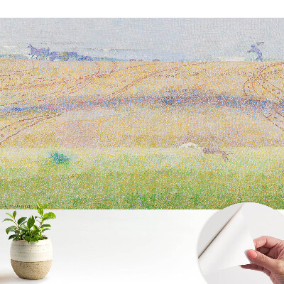 Fototapeta Pejzaż w pastelowych barwach pełen życia