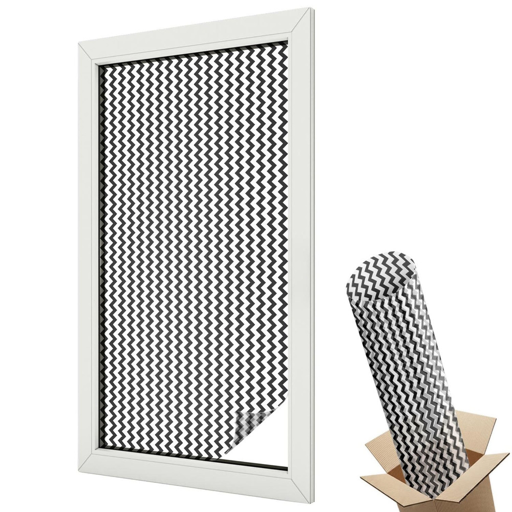 Dekoracyjna folia okienna Zygzak wzór