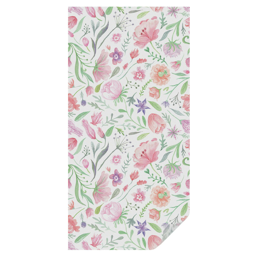 Dekoracyjna folia okienna Kwiatowy wzór