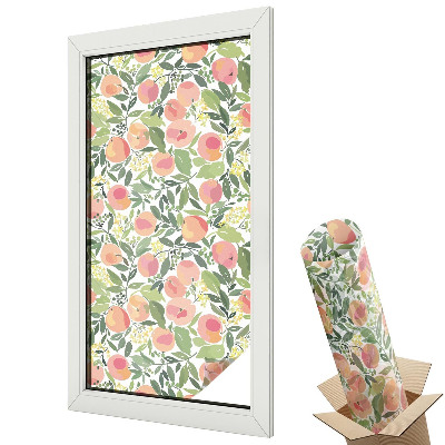 Dekoracyjna folia okienna Owocowy wzór