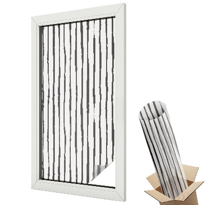 Witraż naklejka na okno Pionowe pasy