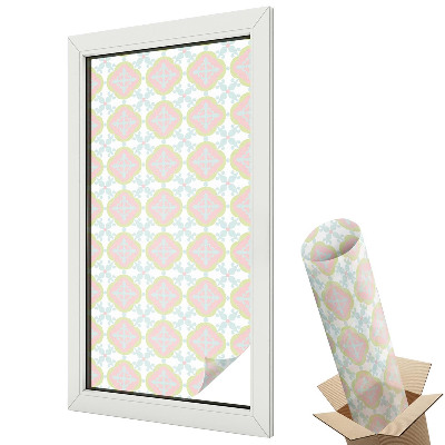 Dekoracyjna folia okienna Pastelowy ornament