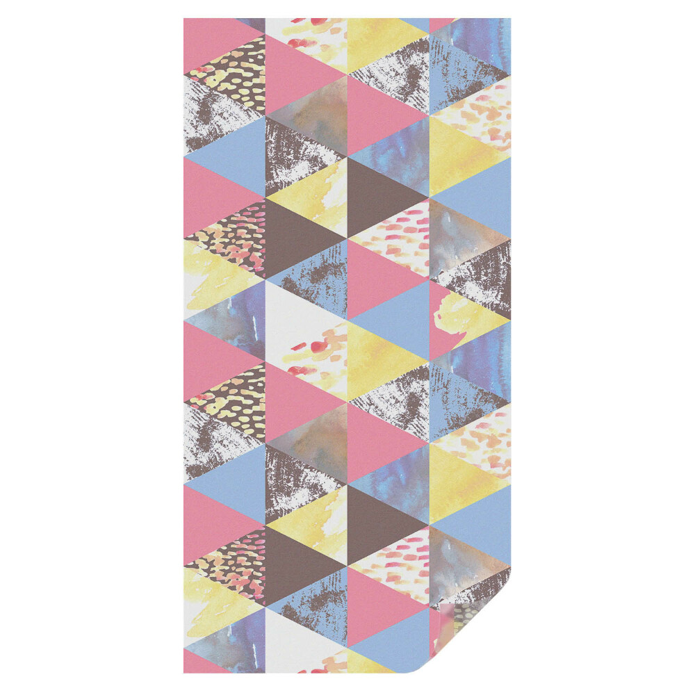 Dekoracyjna folia okienna Kolorowe trójkąty