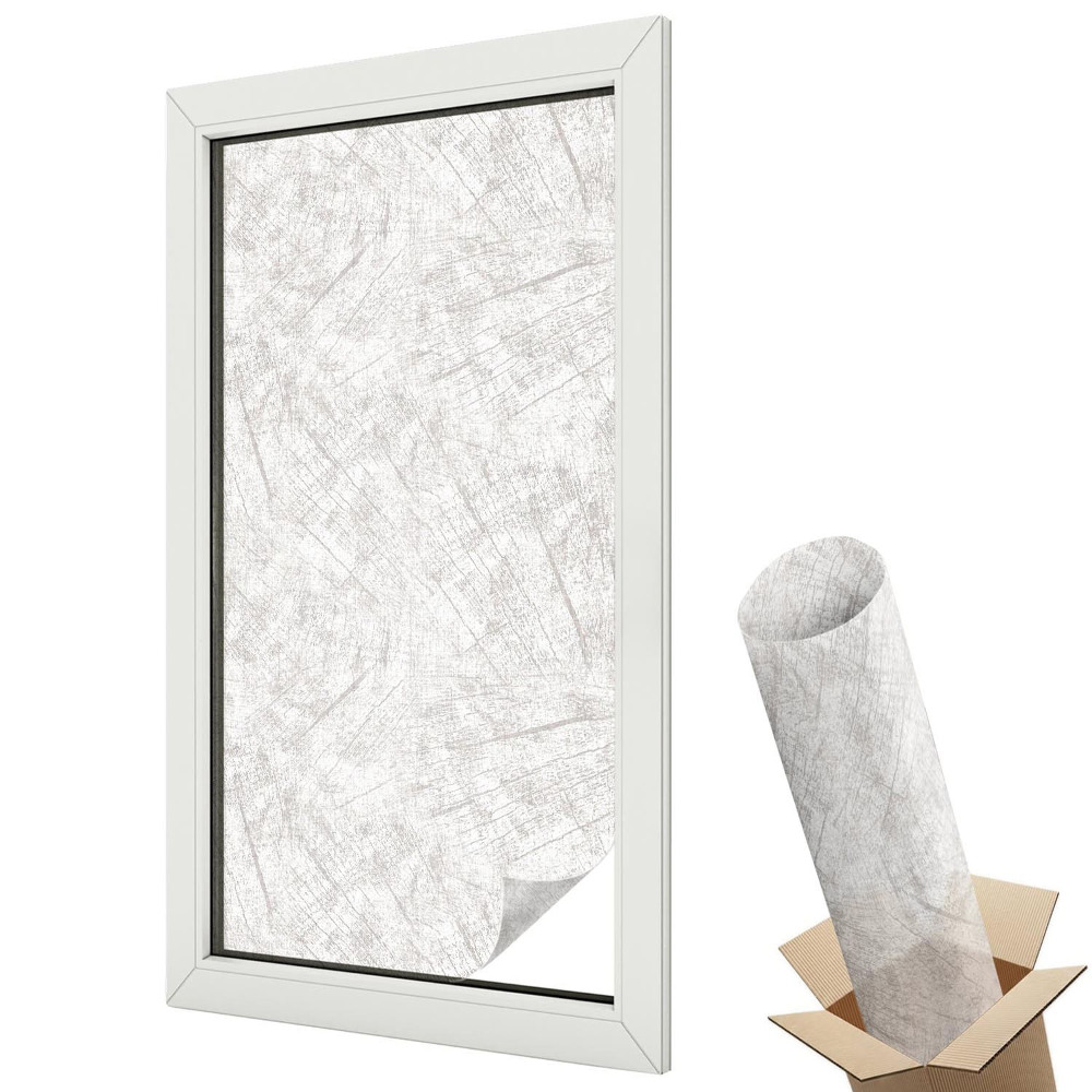 Witraż naklejka na okno Drewniana faktura