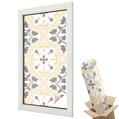 Dekoracyjna folia okienna Roślinne wzory