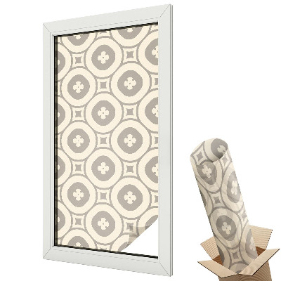 Dekoracyjna folia okienna Geometryczne wzory