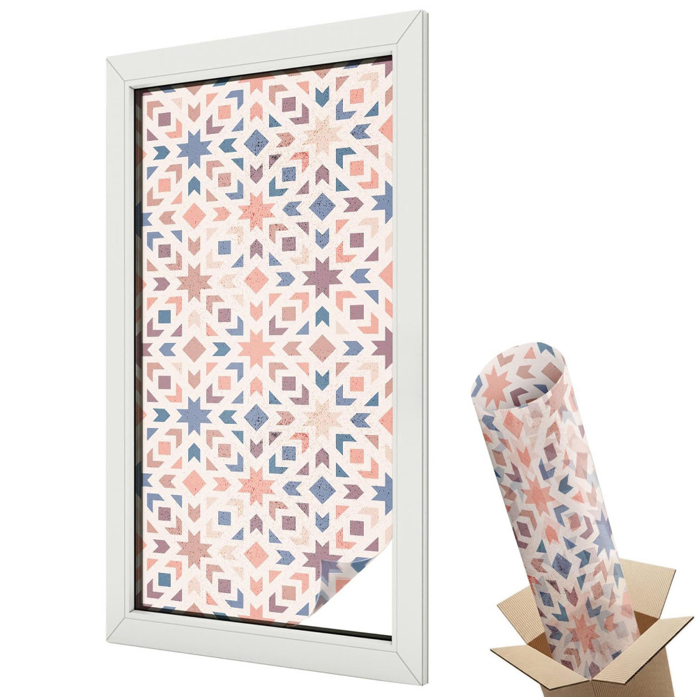 Dekoracyjna folia okienna Kolorowe wzory