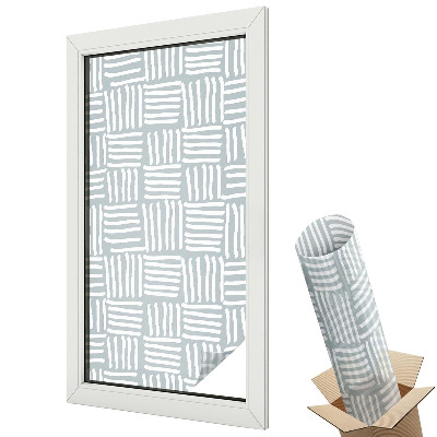 Witraż naklejka na okno Dynamiczny wzór