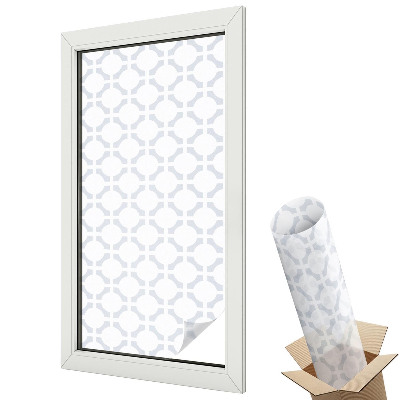 Dekoracyjna folia okienna Geometryczna elegancja