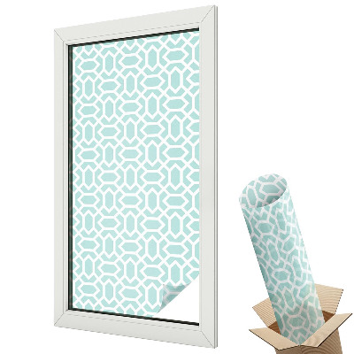 Witraż naklejka na okno Geometryczne wzory