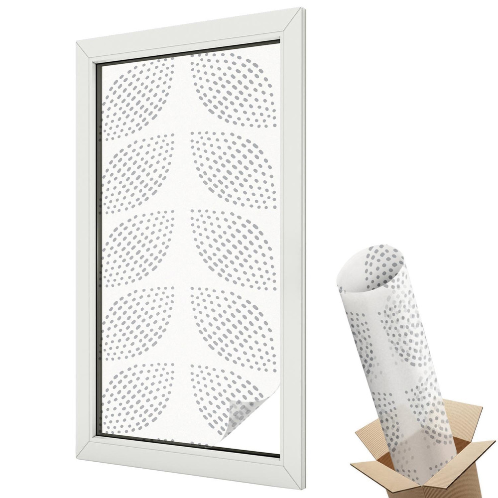 Dekoracyjna folia okienna Kropkowe liście