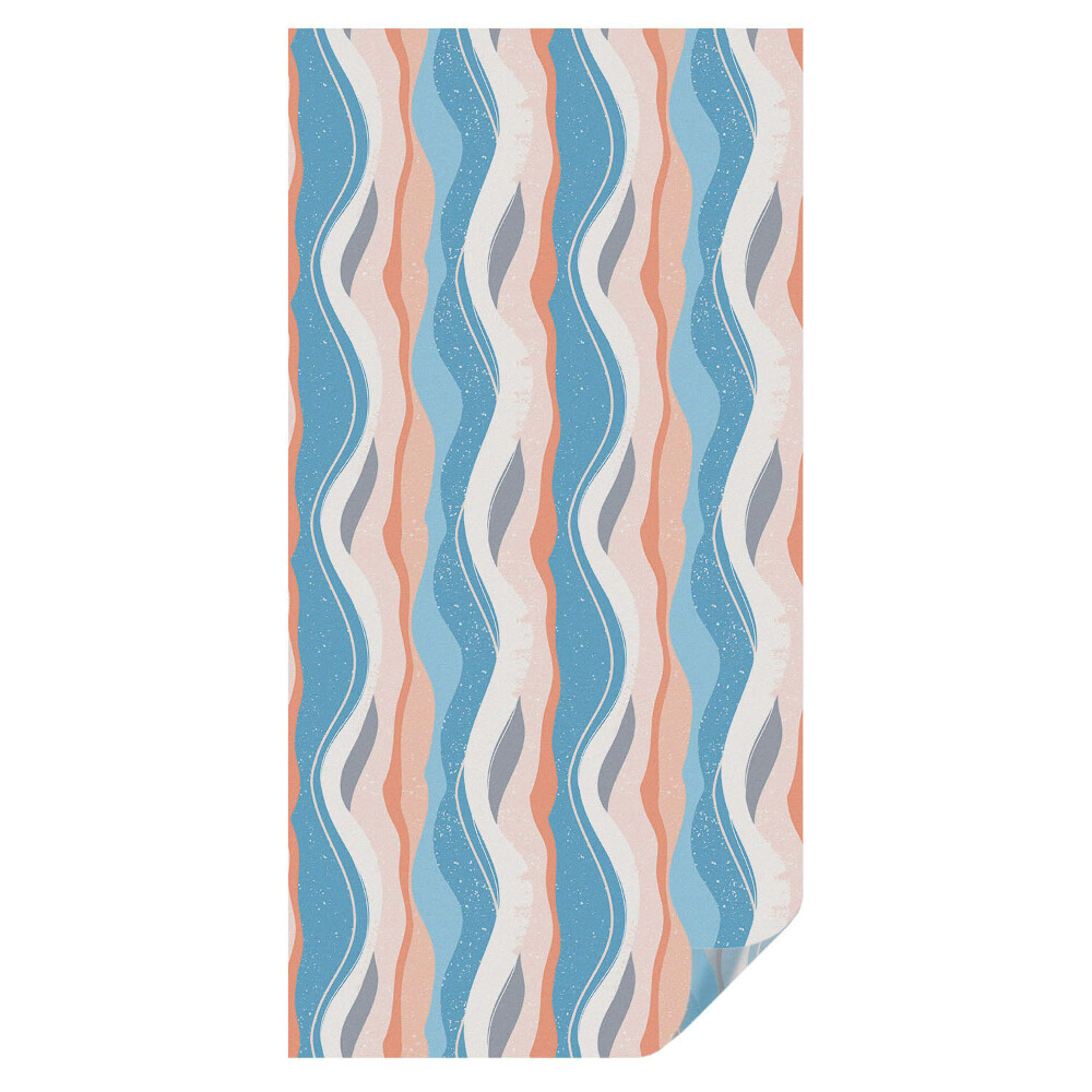 Dekoracyjna folia okienna Falisty rytm